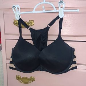 Black racer back Victoria Secret Bra